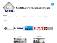 Tablet Screenshot of mdl.ro